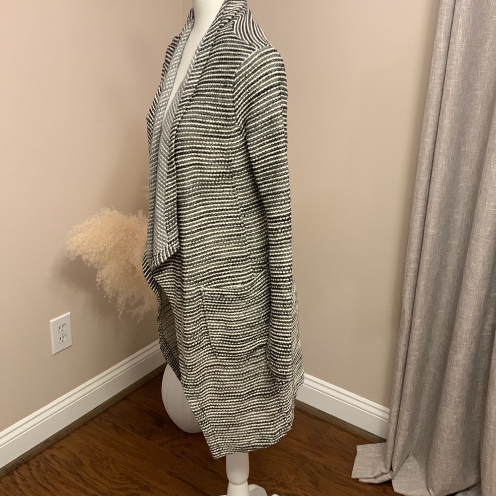 Bagatelle Xsmall Draped Open Front Long Cardigan … - image 3